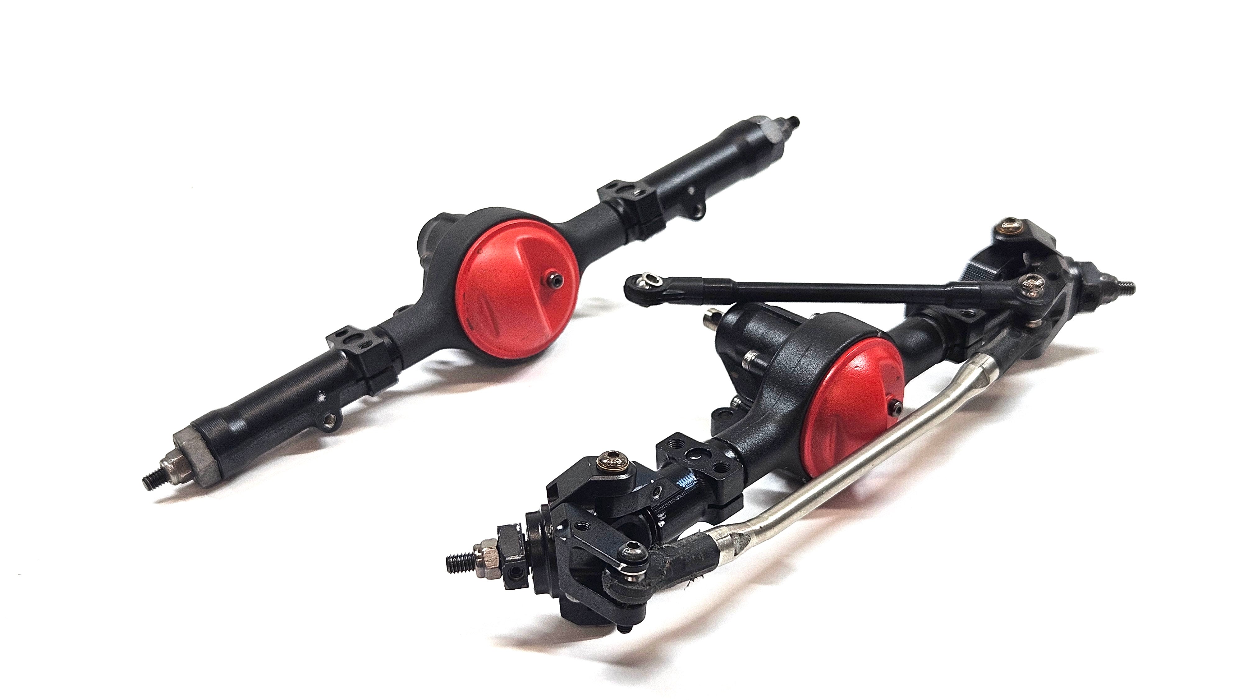 ●BOOM TOWN Boom Racing PHAT Yota Style Front & Rear Axle Set – The RC