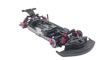 Traxxas 4Tec 2.0 Supra Slider Onroad Chassis w/ Steering Servo
