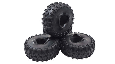 1.9 4.75 Duratrax C3 Scale Tires w/ Foams Set of 4