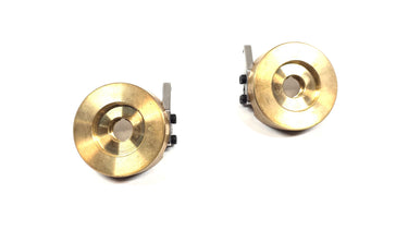 Vanquish Brass Steering Knuckles For F10 Straight Axles