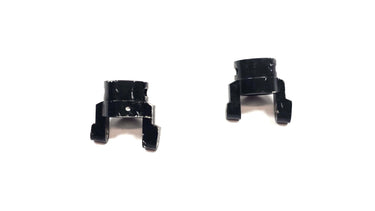 Black Aluminum C-Hub Pair (2) for Axial AR60 Axles