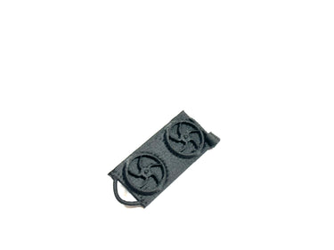 Tapa de batería de radiador para Injora IR60, escala Ascent-18, impresa en 3D por RCCS