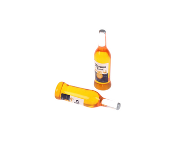 Botella de cerveza Corona Extra a escala