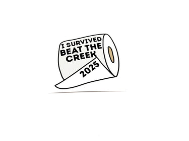 Full-Size I Survived Beat The Creek 2025 Sticker