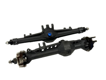 Vanquish F10 Straight Axle Set w/ SSD Brass Steering Knuckles & Aluminum 3rd Member