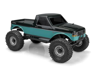 Nueva Ford F-150 Rock Crawler 1995 de JConcepts, carrocería "pre-recortada" (transparente) (12.3") n.° 0450