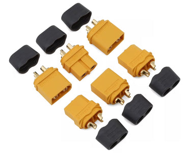 New Samix XT60 Connectors w/Wire Covers (3 Male/3 Female)
