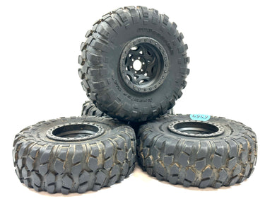 Axial 2.2 BFGoodrich Krawler T/A Tires w/ Plastic 2.2 Bead Lock Wheels