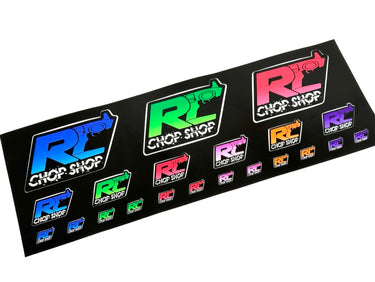 Limited Quantity RC Chop Shop Sticker Sheet