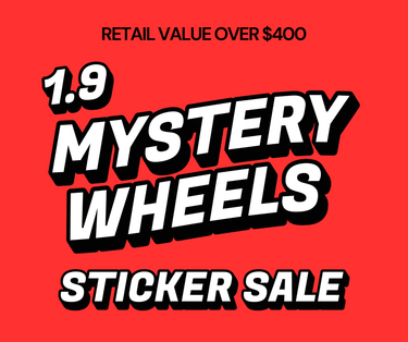 🧇 1.9 Mystery Wheel + Tire Build Sticker Sale (Retail Value Over $400) 🧇