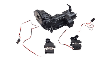 Complete Axial SCX10iii Transmission w/ DIG & Two Speed Servo's