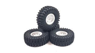 1/18 Stock Red Cat Ascent 1.0 Wheels & Tires