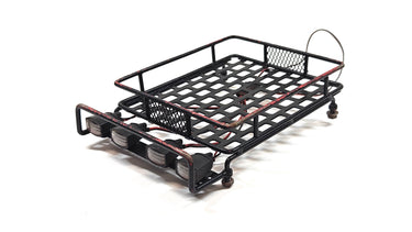 Scale Metal Roof Rack w/ Light Pods