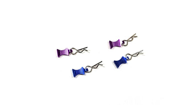 Aluminum Body Clips w/ Pull Tabs