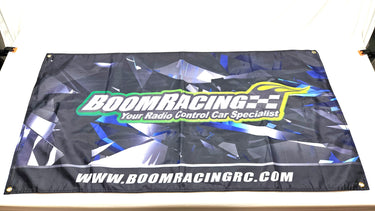 Boom Racing Fabric 45" X 23" Banner