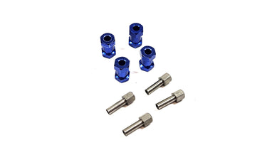 12mm Aluminum Wheel Widener Hexes w/ Barrel Nuts