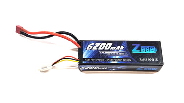 Zeee 6200mAh 60C 7.4v 2s Lipo Battery