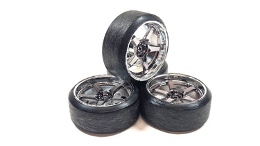 1/10 Yokomo-A Drift Tires w/ MST Scale Wheels Set of 4