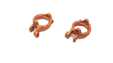 Vanquish Orange Aluminum C-Hubs For Axial Yeti