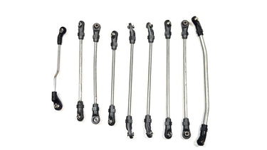 Axial SCX10ii Stainless 12.3WB Link Kit