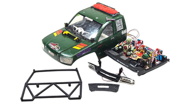Beat Up Axial SCX6 Honcho Lexan Cab w/ Interior Sold AS IS