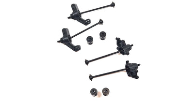 Tekno Complete Front & Rear Drive Shaft Set For Traxxas Slash 4x4