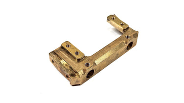 Brass Front Bumper Mount, Servo Mount & Chassis Brace For Axial SCX10ii