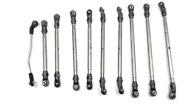 Axial SCX10iii Early Bronco Stainless Link Kit