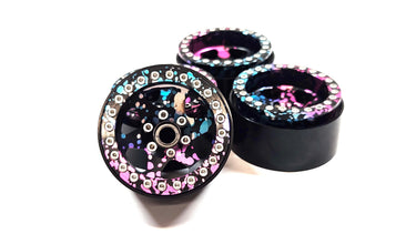 Multi Color 1.9 Aluminum Bead Lock Wheels Set of 4