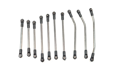 Axial SCX10 Pro Stainless High Clearance Link Kit 12.5 WB