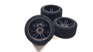 Foam Touring Wheel & Tire Set w/ 12mm Hex
