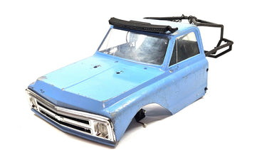 Axial Chevy Lexan Cab w/ Honcho Plastic Truggy Cage