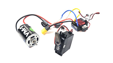 Vanquish Take Off Electronics VM-1 Motor, VE-1 ESC, VS-1 Steering Servo