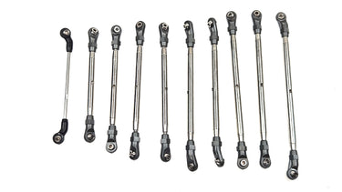 Axial SCX10iii 12.3 Wheel Base CJ7 Stainless Link Kit