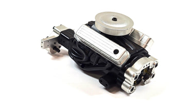 Large Scale Metal Engine, Transmission, & Transfercase w/ Electric Motor