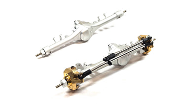 Knock Off Full Aluminum Straight Axle Set w/ Bass Steering Knuckles