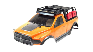 Discontinued Proline Dodge Power Wagon Lexan Body w/ Traxxas Utility Rack & LED Lights