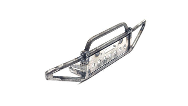 Custom Steel Front Bumper w/ Fairlead Mount For RC4WD Trail Finder 2 Mojave Hard Body