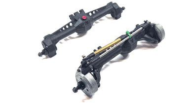 Vanquish F10 Portal Axle Set w/ Steering Links & Lead Portal Covers