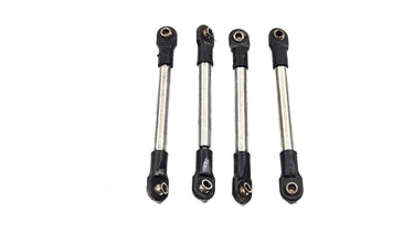 Vanquish Stainless Front Toe & Caster Links For Axial Yeti