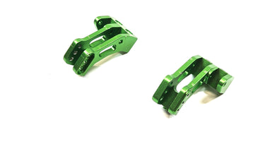Aluminum Green Anodized Axial Yeti Upper Link Mounts For Chassis