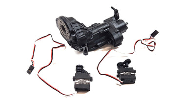 Complete Axial SCX10iii Transmission w/ DIG & Two Speed Servo's