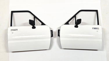 RC4WD Xtra Cab / 4unner Painted White Doors w/ Hinges