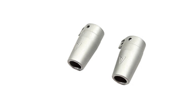 Vanquish Aluminum Rear Lock Outs For Axial AR60 Straight Axle Set