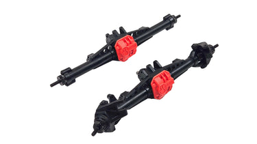 Axial AR44 Straight Axle Set w/ Universal Axle Shafts