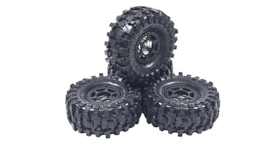 Axial UTB18 Mikey Thompson Baja Pro X Tires w/ Plastic Bead Lock Wheels