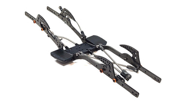 Corrupt Carbon Works V2 Reaper Gold Weave Carbon Fiber Chassis w/ Links