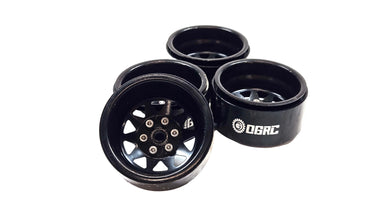 OGRC Deep Dish Wagon Wheel Style 1.9 Bead Lock Wheels