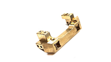 Traxxas TRX4 Brass Bumper Mount, Chassis Brace, & Servo Mount