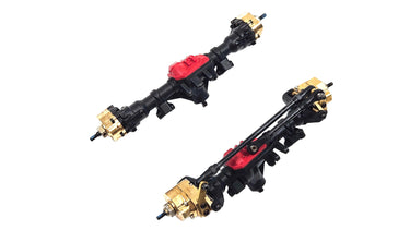 Traxxas TRX4 Locked Portal Axle Set w/ Brass HopUps